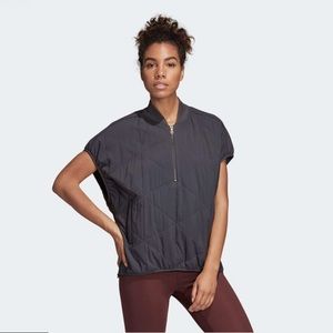 Adidas wanderlust quilted sports cover up size M